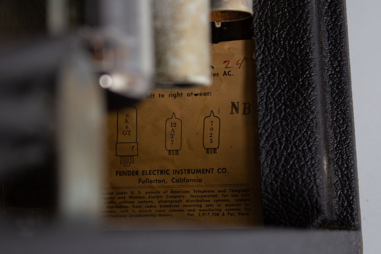 Fender 6G15 Tube Reverb Unit Effect (1964)