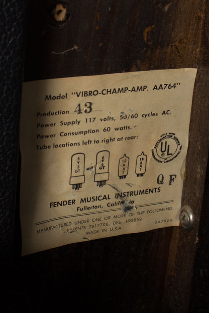 Fender Vibro-Champ AA764 Tube Amplifier (1967)