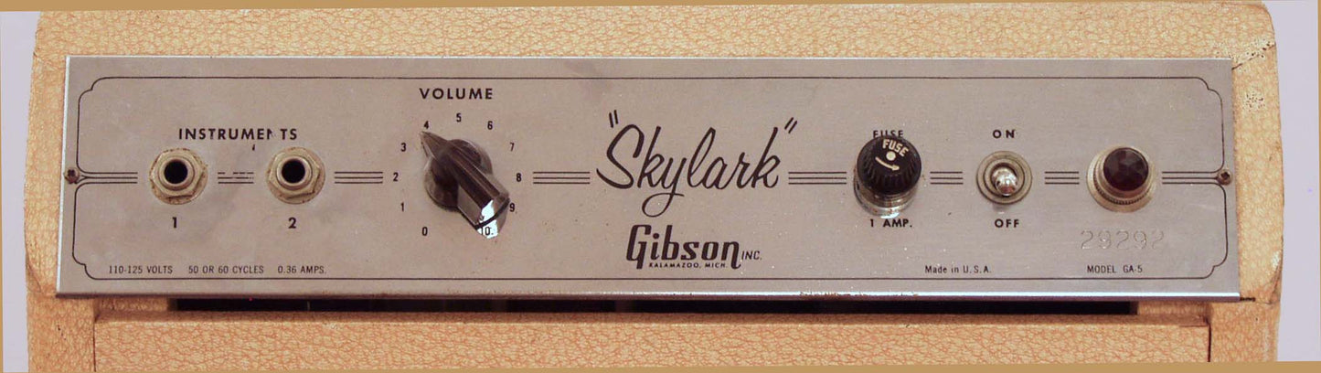Gibson GA-5 Skylark Tube Guitar Amplifier (1960)