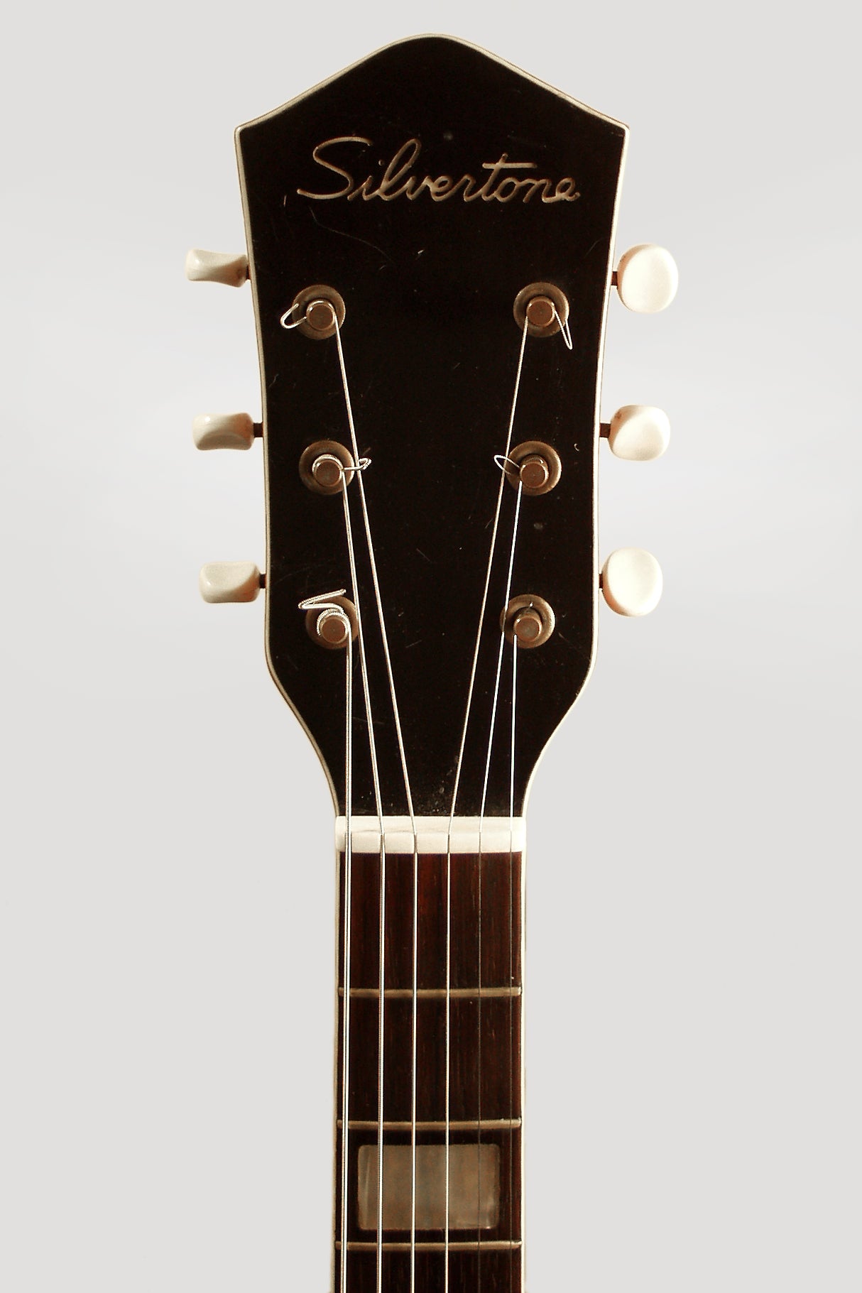 Kay Silvertone Thin Twin Model 1369L Semi-Hollow Body Electric Guitar (1957)