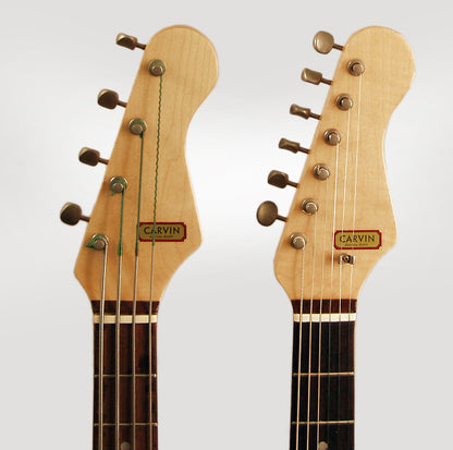 Carvin DBS98B Doubleneck Bass and Guitar Solid Body Electric Guitar (1972)