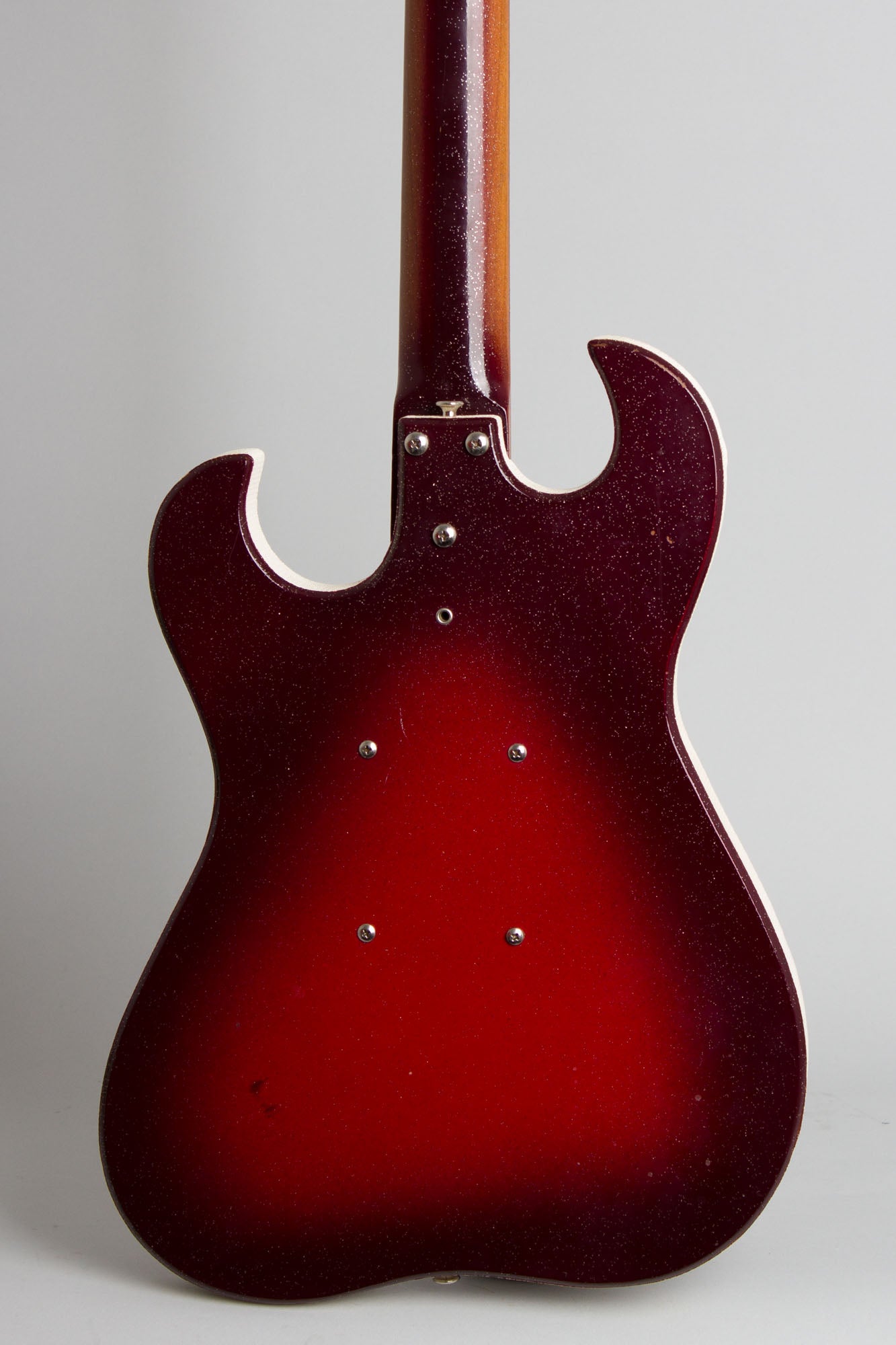 Danelectro Silvertone Model 1457 Amp-In-Case Semi-Hollow Body Electric Guitar (1965)