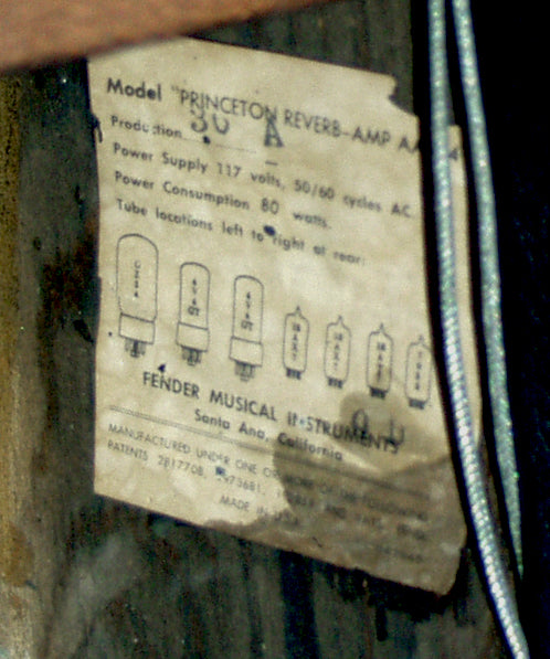 Fender Princeton Reverb Tube Amplifier (1967)