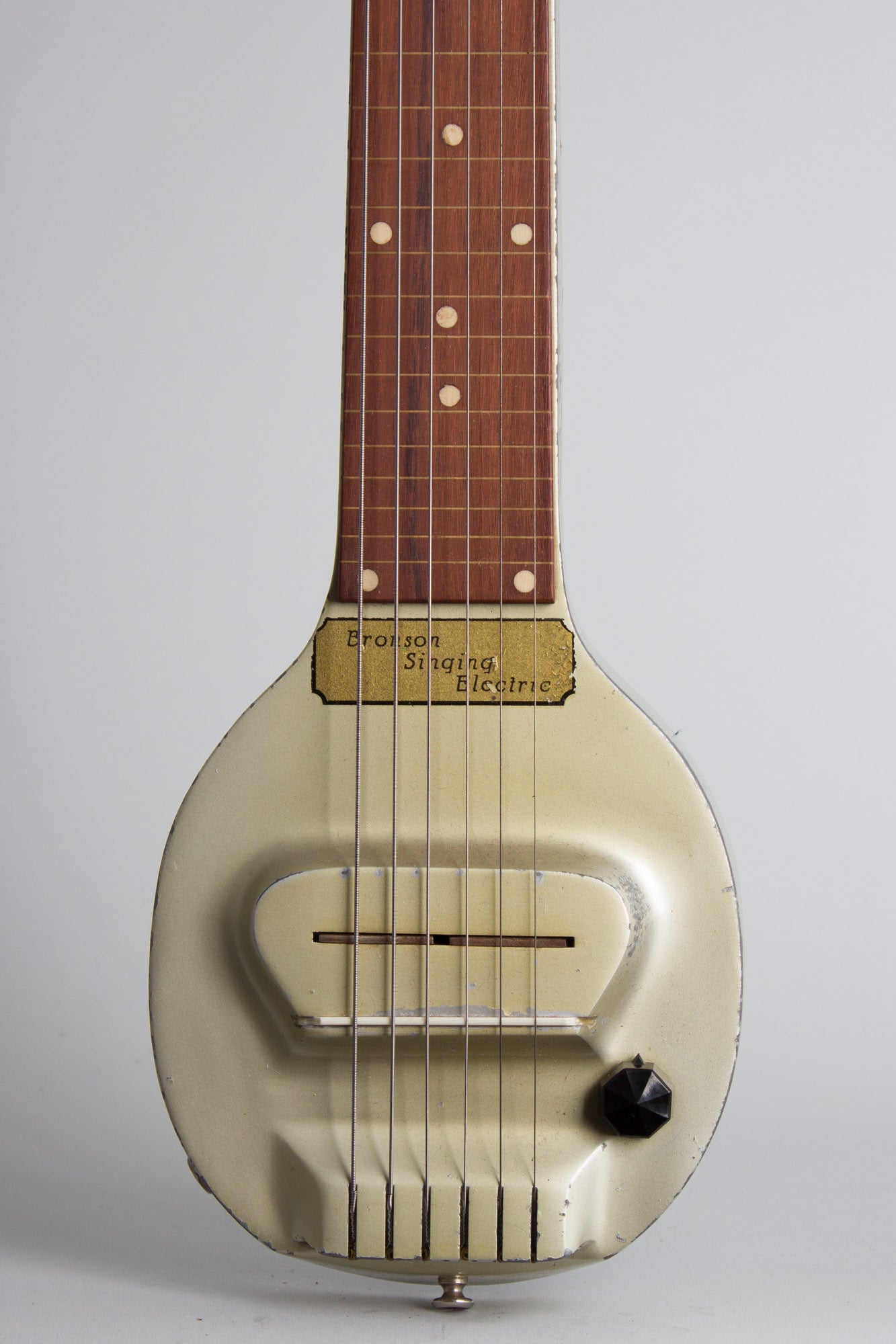 National-Dobro Corp. Bronson Singing Electric Lap Steel Electric with Matching Amplifier Guitar (1935)