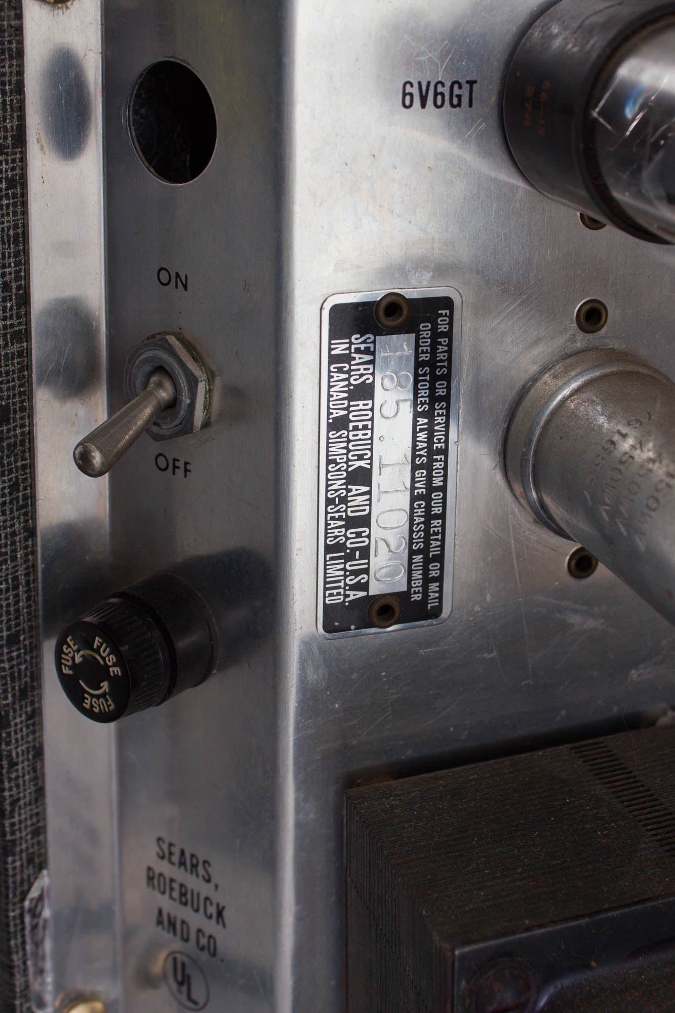 Danelectro Silvertone Model 1482 Tube Amplifier (1965)