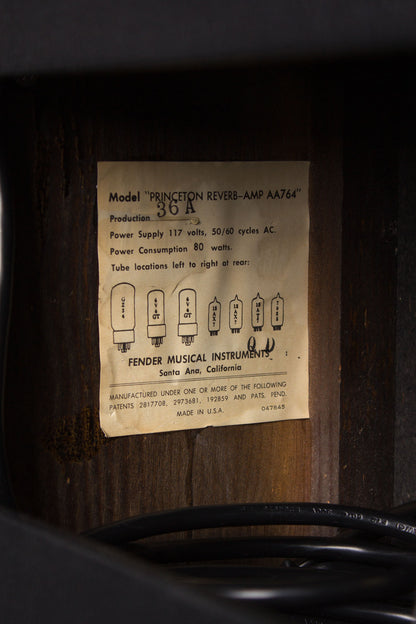 Fender Princeton Reverb AA-764 Tube Amplifier (1967)
