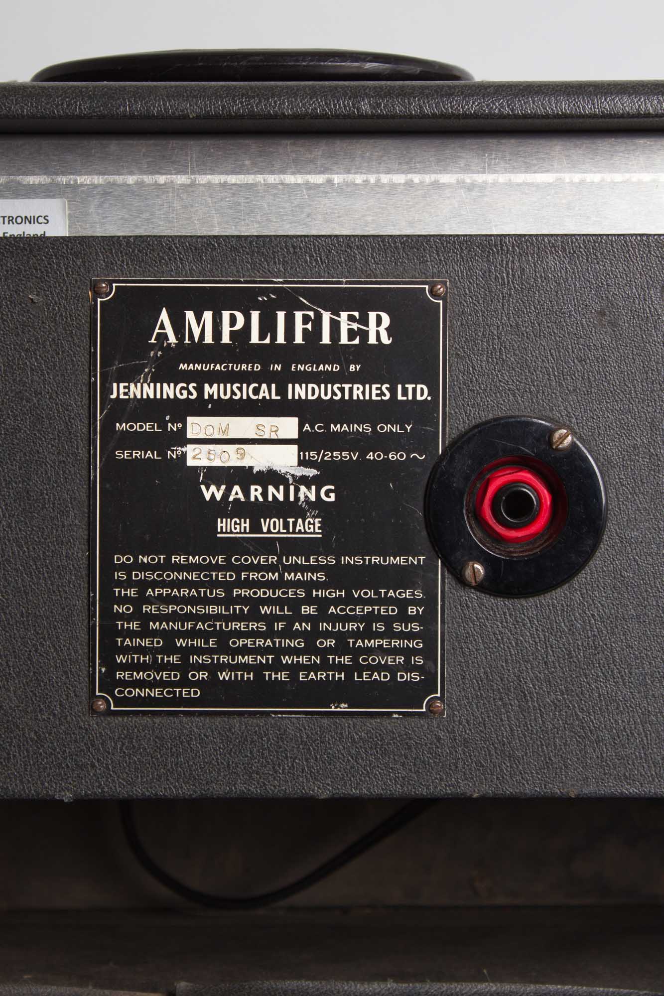 JMI/Vox Domino DOM-SR Head Tube Amplifier (1964)