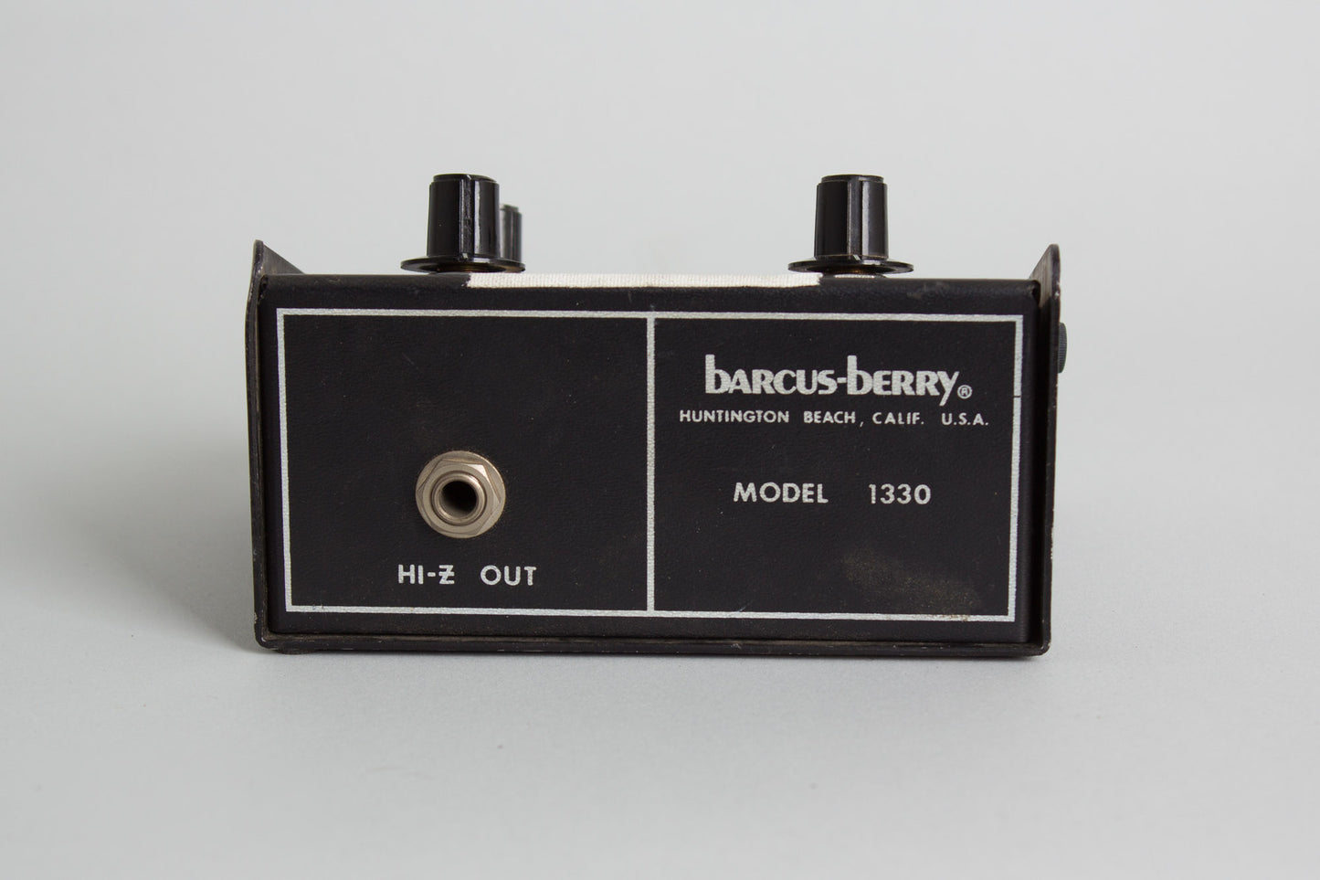 Barcus-Berry Model 1330 Owned and Used by Tom Verlaine Preamp Effect (1970)