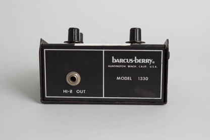 Barcus-Berry Model 1330 Owned and Used by Tom Verlaine Preamp Effect (1970)