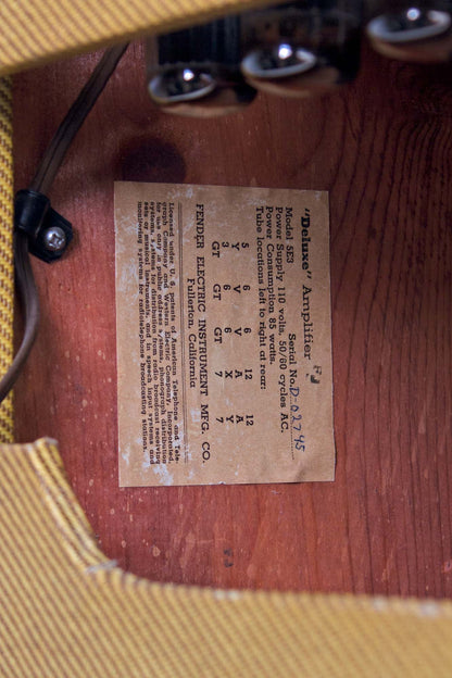 Fender Deluxe 5E3 Tube Amplifier (1956)