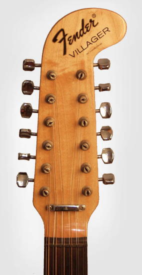 Fender Villager 12 String Flat Top Acoustic Guitar (1969)