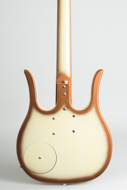 Danelectro Longhorn Model 4623 Electric 6-String Bass Guitar (1958)