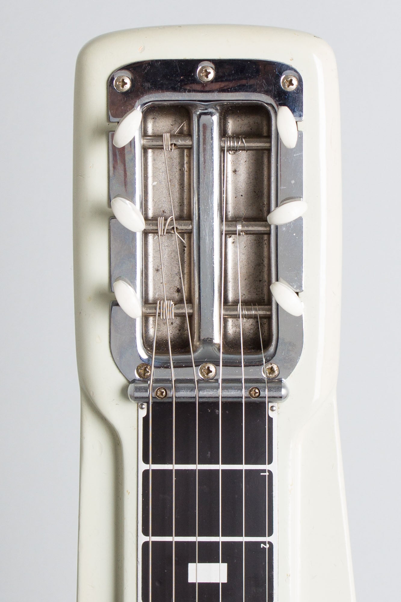 Fender White High Steel Electric Guitar (1956)