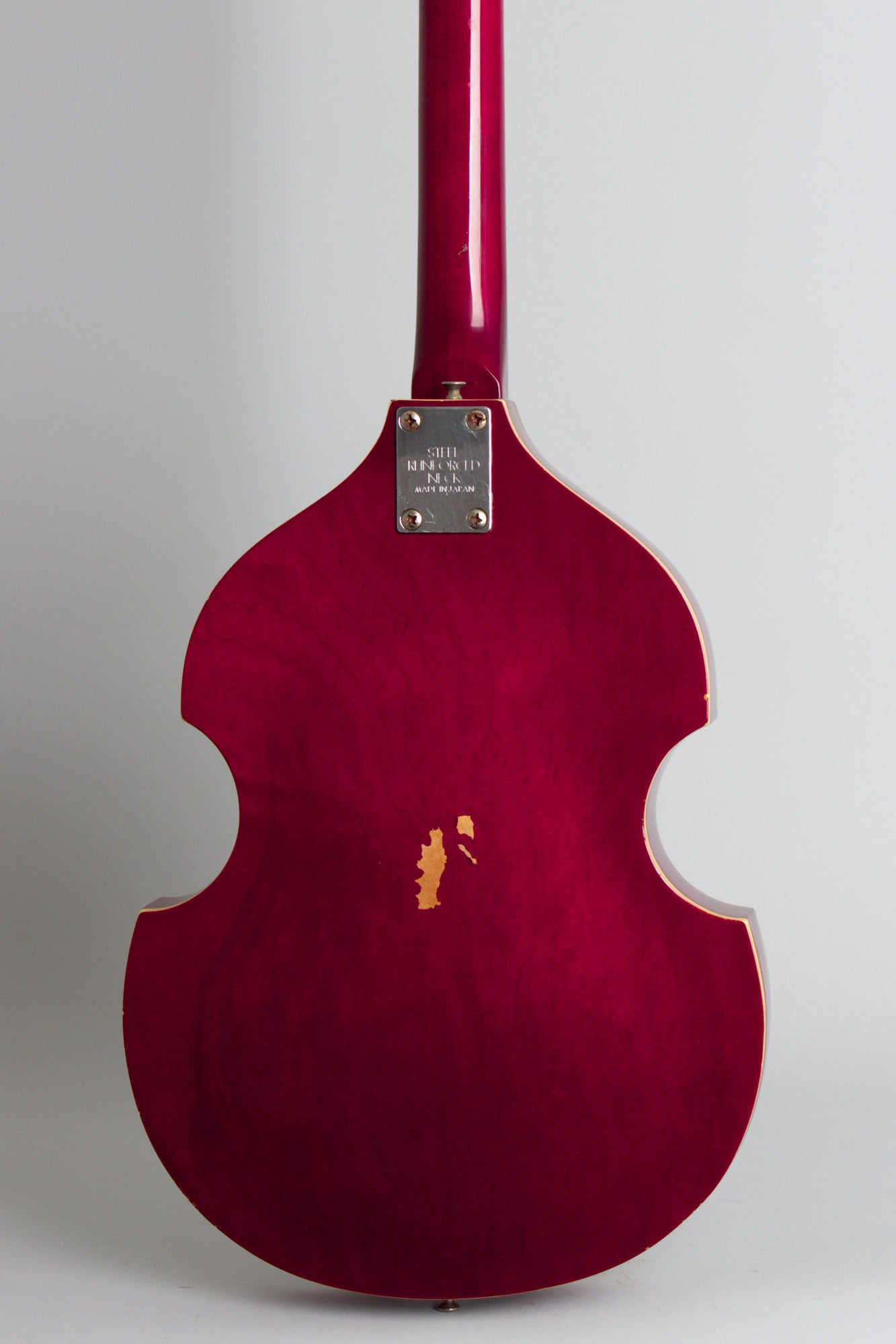 Crown Violin Bass Hollow Body Electric Bass Guitar (1966)