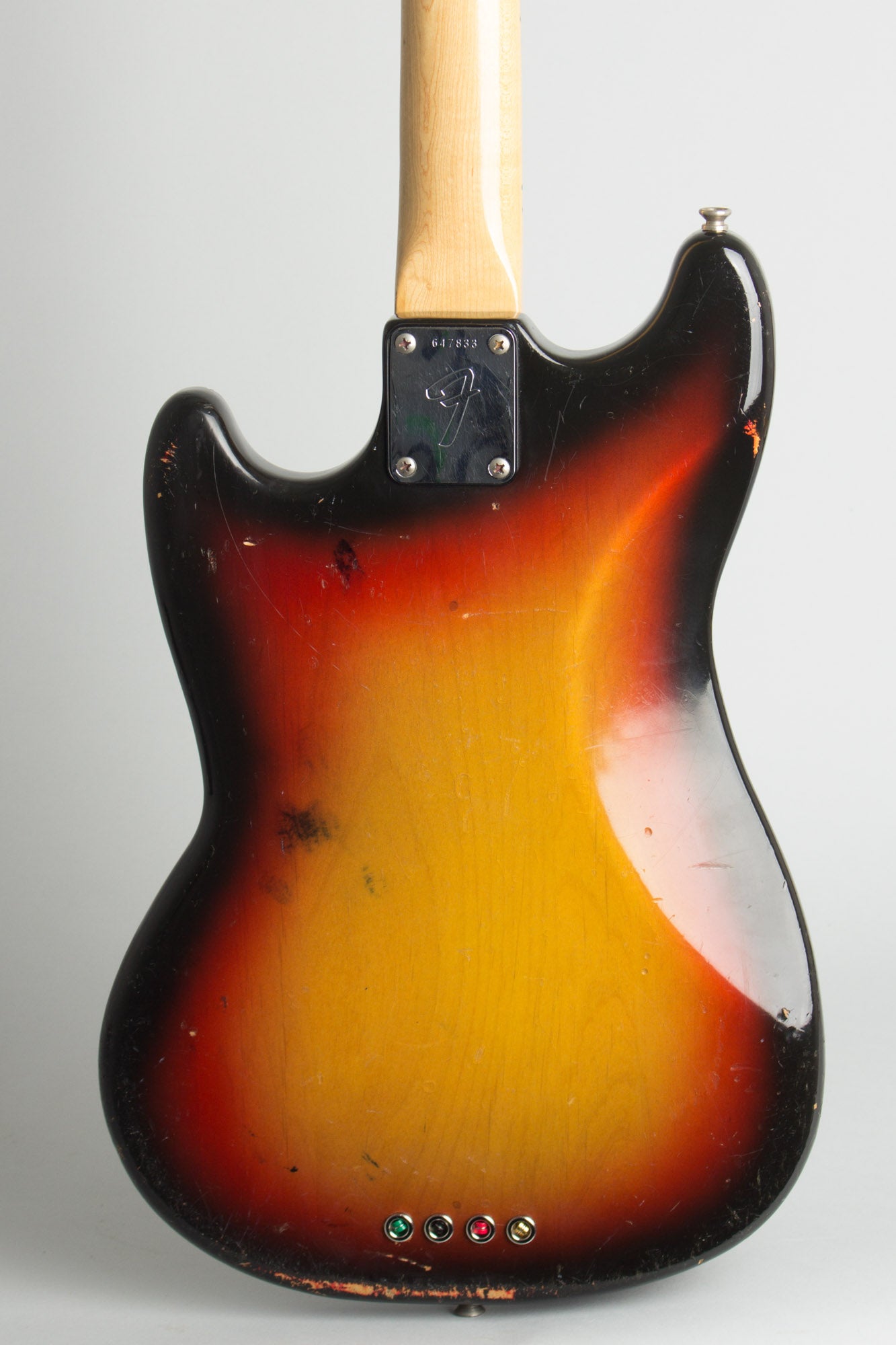 Fender Mustang Solid Body Electric Bass Guitar (1975)