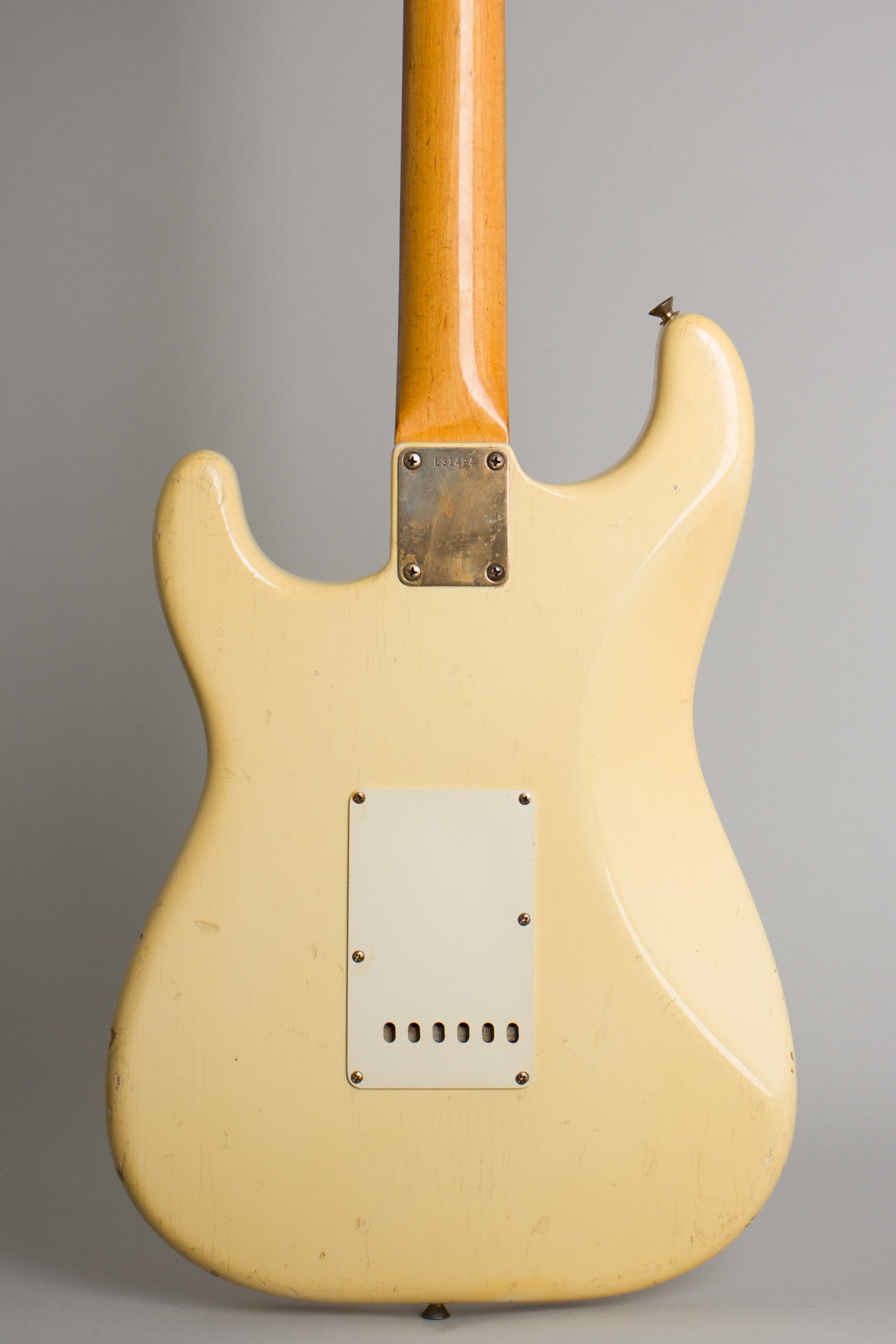 Fender Stratocaster with Gold Hardware Solid Body Electric Guitar (1964)