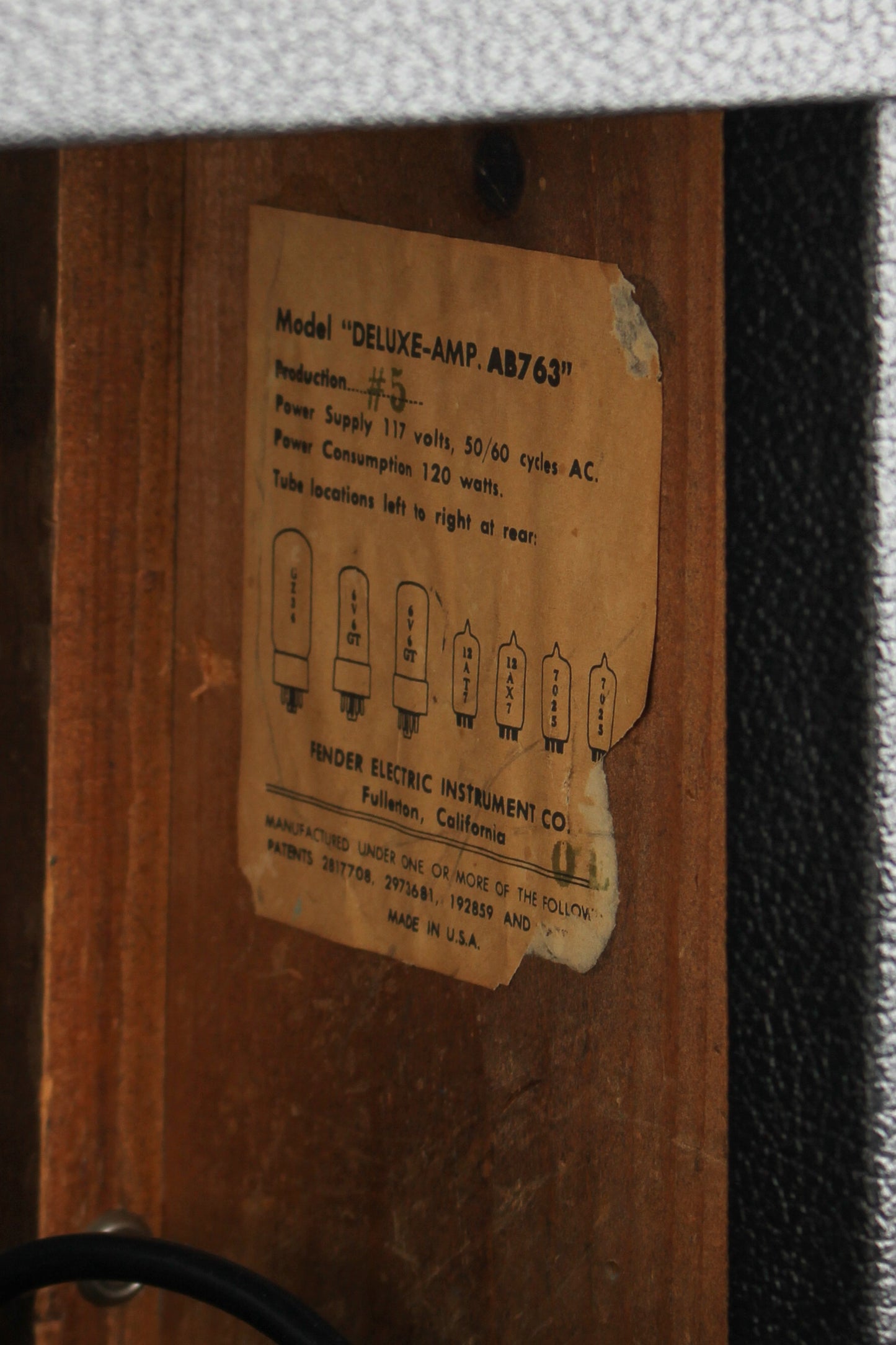 Fender Deluxe Tube Amplifier (1965)