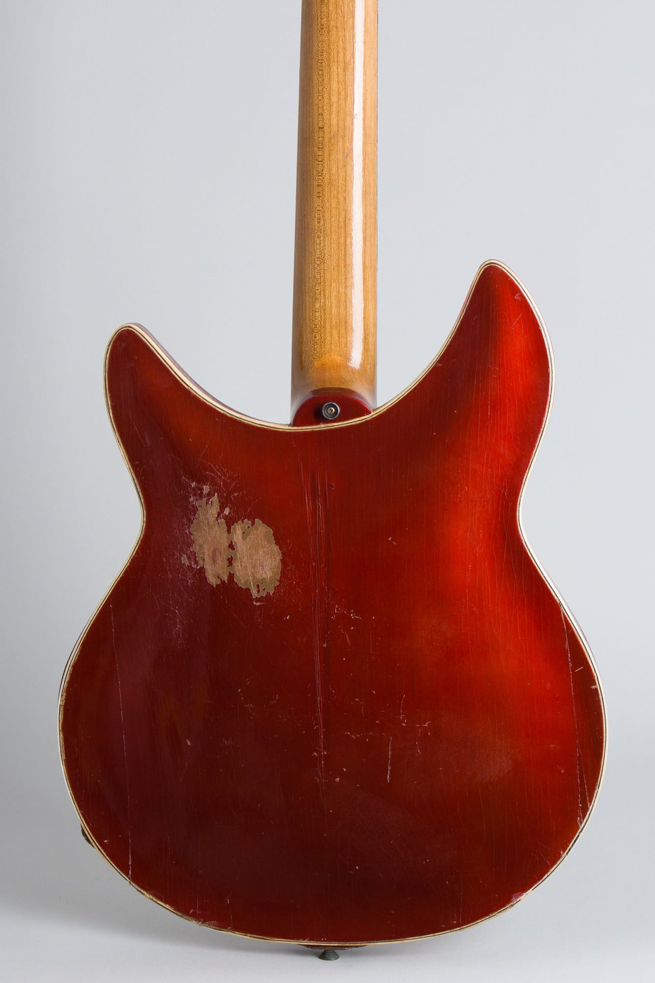 Unbranded Ricken Serviceman 12 String Semi-Hollow Body Electric Guitar (1960s)