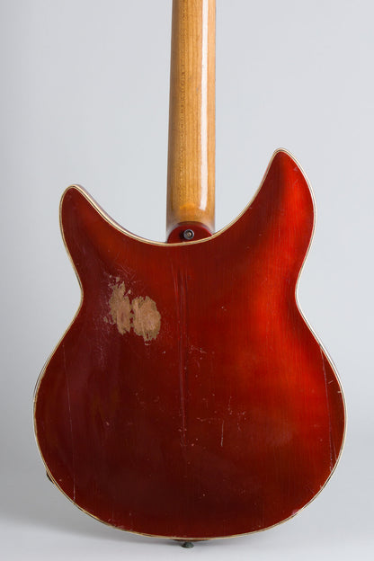 Unbranded Ricken Serviceman 12 String Semi-Hollow Body Electric Guitar (1960s)