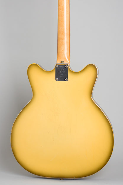Fender Coronado Bass II Antigua Hollow Body Electric Bass Guitar (1968)