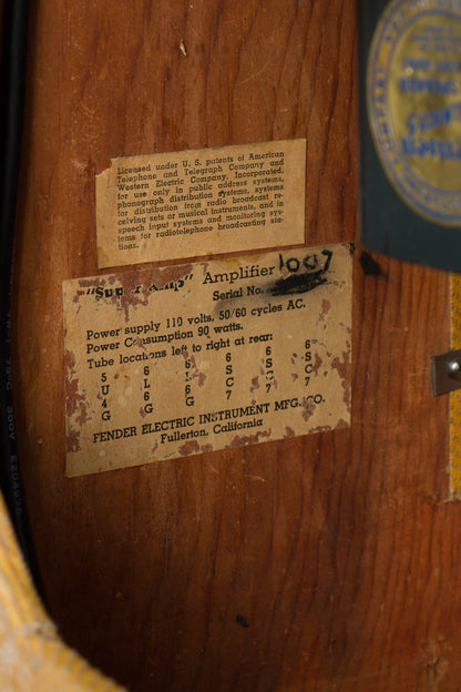Fender Super-Amp Tube Amplifier (1950)