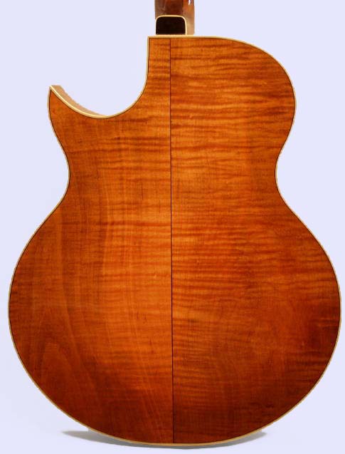 David Nichols 17"" Cutaway Arch Top Acoustic Guitar (1995)