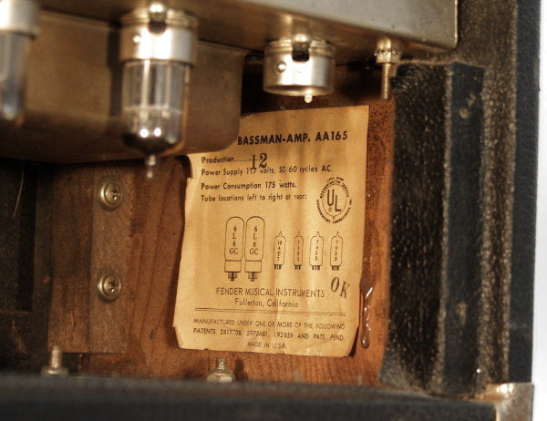 Fender Bassman AA165 Tube Bass Amplifier (1965)
