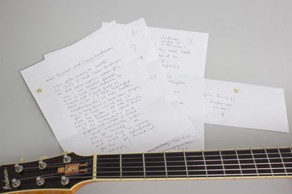 Steve Andersen Model 14 Little Archie Made for and used by Bill Frisell Arch Top Hollow Body Electric Guitar (1996)