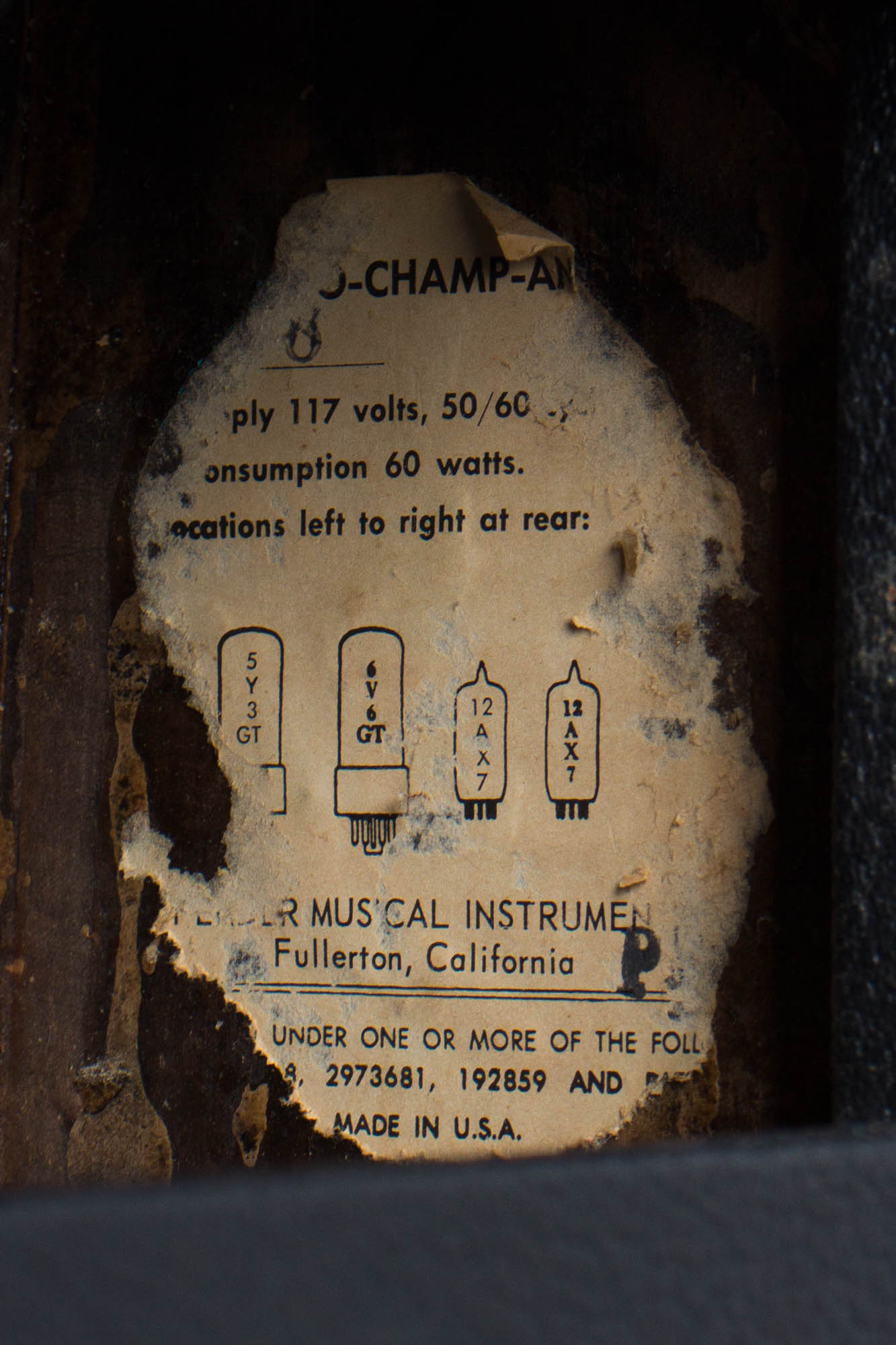 Fender Vibro-Champ AA-764 Tube Amplifier (1966)