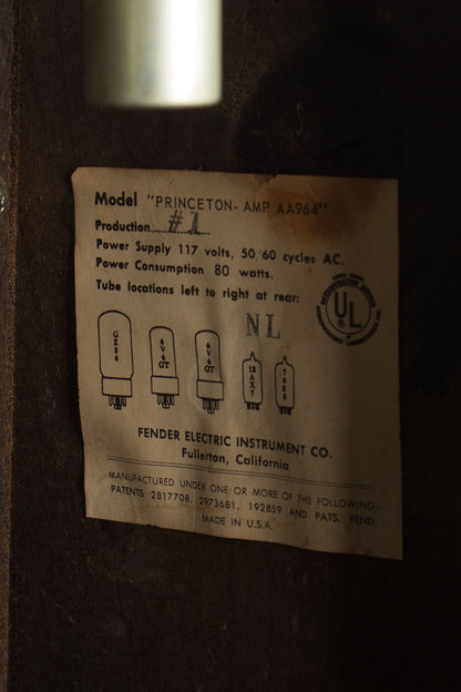 Fender Princeton Tube Amplifier (1964)