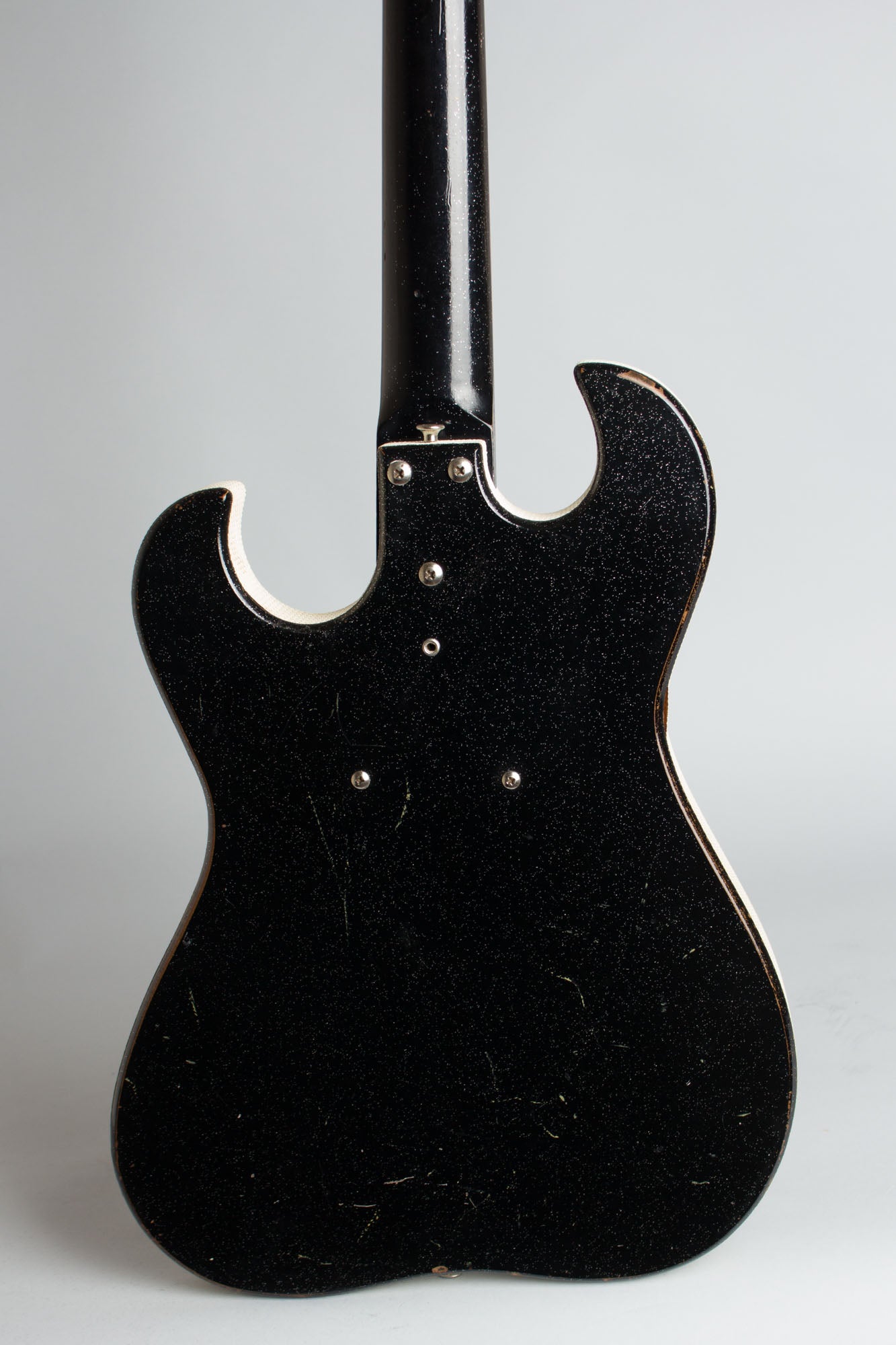 Danelectro Silvertone Model 1448 Semi-Hollow Body Electric Guitar (1965)
