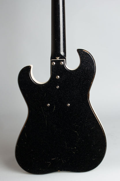 Danelectro Silvertone Model 1448 Semi-Hollow Body Electric Guitar (1965)