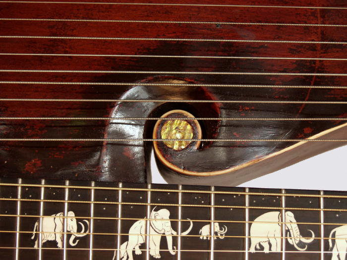 Gibson Style U (modified) Harp Guitar