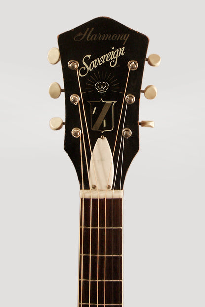 Harmony Sovereign Model H-1260 Flat Top Acoustic Guitar (1971)