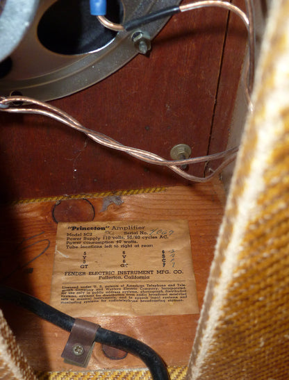 Fender Princeton 5C2 Tube Amplifier (1954)