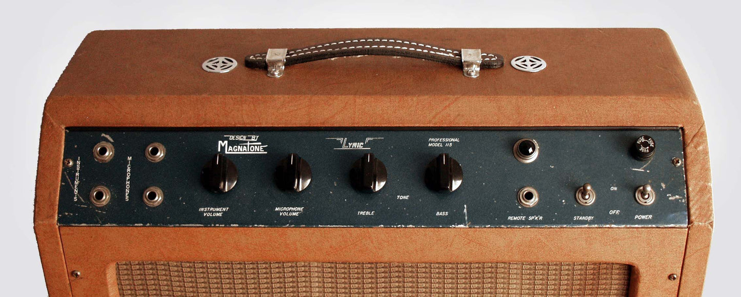 Magnatone Lyric Professional Model 115 Tube Amplifier (1955)