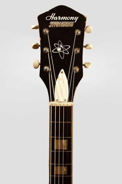 Harmony Stratotone Jupiter H-49 Semi-Hollow Body Electric Guitar (1962)