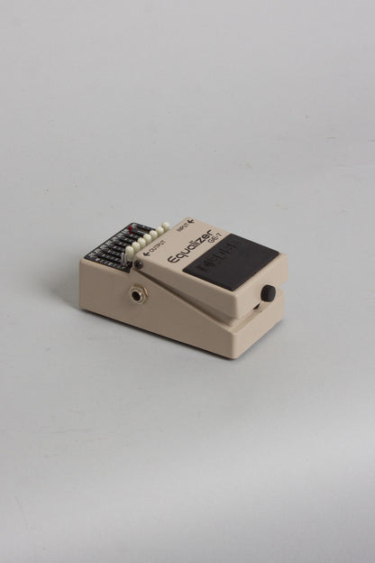 Boss GE-7 Equalizer Owned and Used by Tom Verlaine Equalizer Pedal Effect (1986)