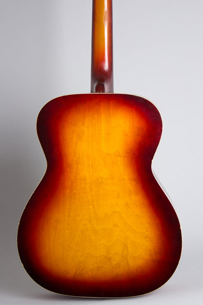 Harmony Silvertone Model 643 Flat Top Acoustic Guitar (1968)