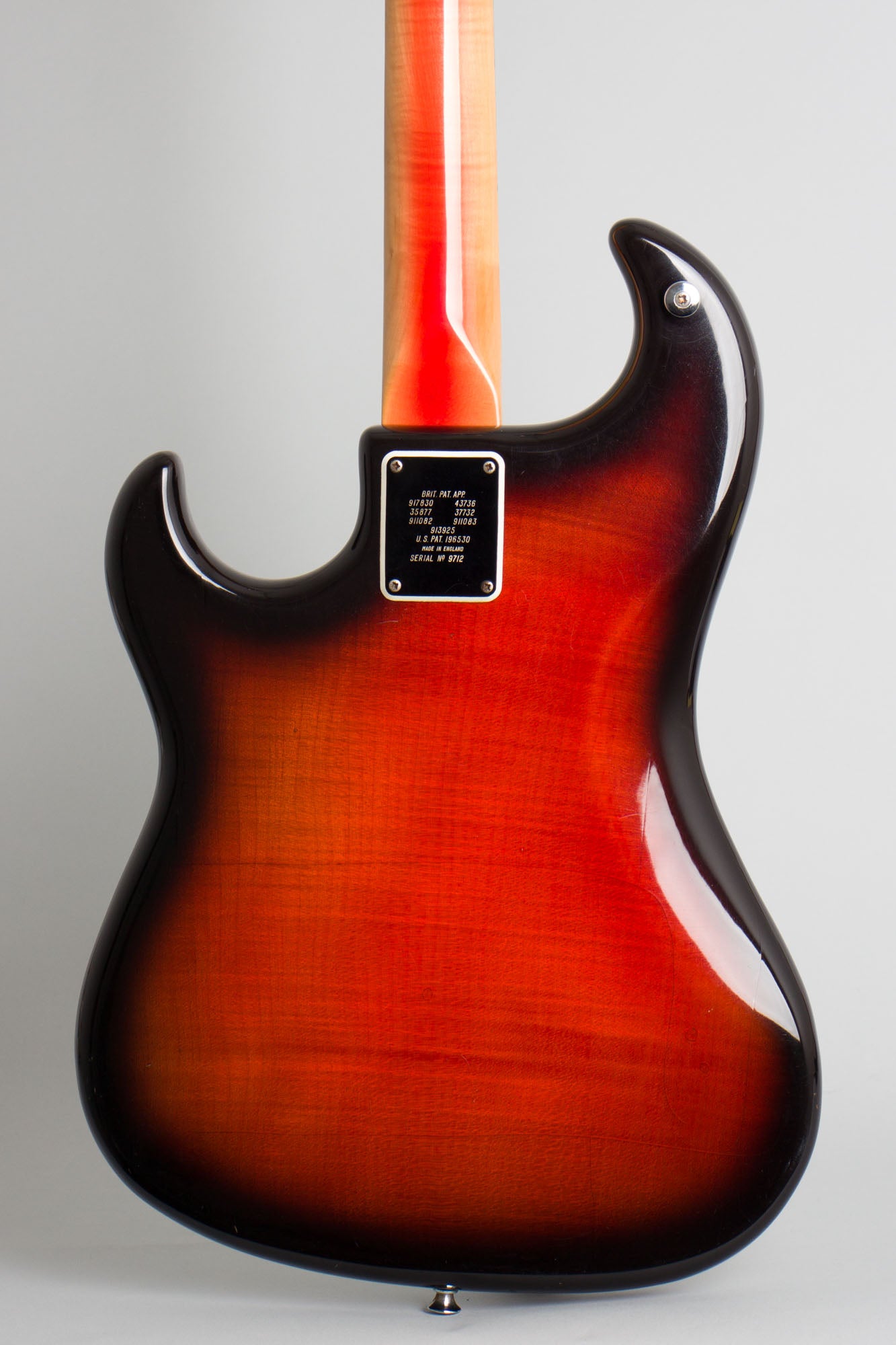 Burns Jazz Split Sound Solid Body Electric Guitar (1965)