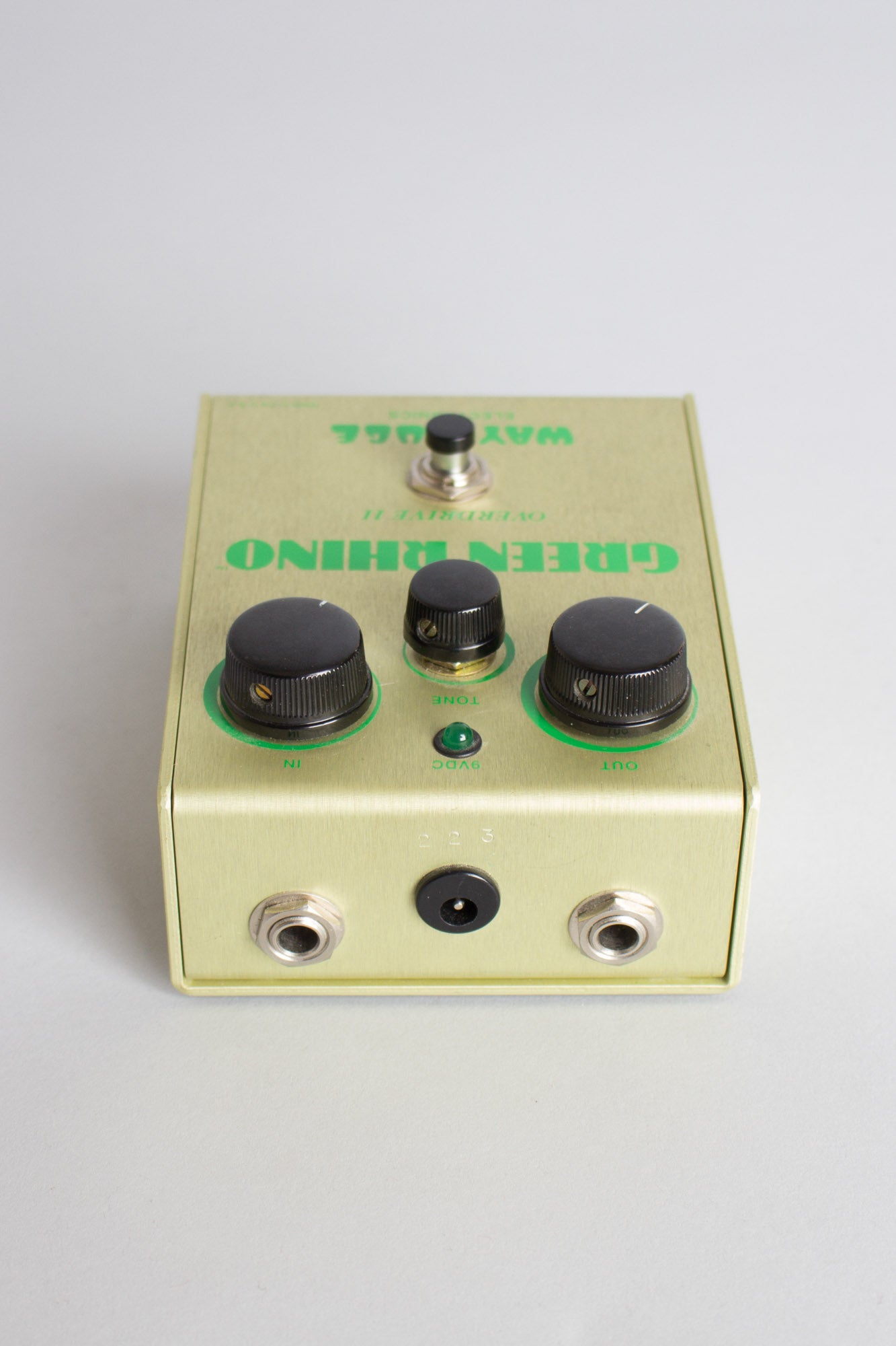 Way Huge Electronics Green Rhino GR-2 Overdrive II Overdrive Pedal Effect (1998)