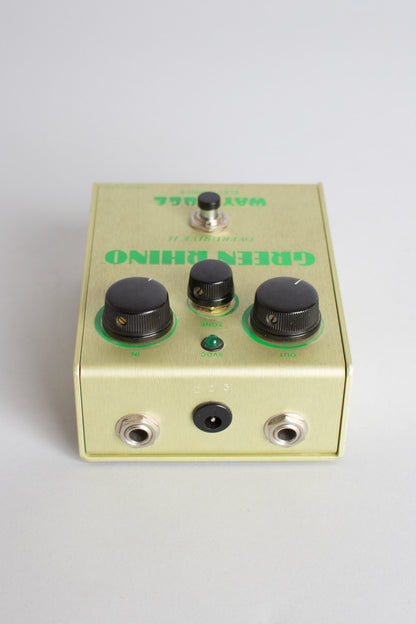Way Huge Electronics Green Rhino GR-2 Overdrive II Overdrive Pedal Effect (1998)