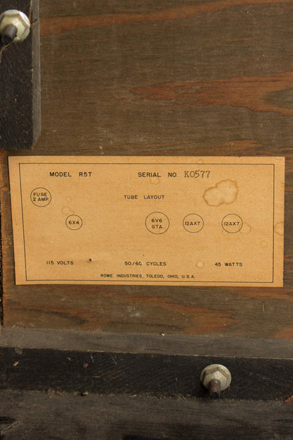 DeArmond R5T Tube Amplifier (1960)