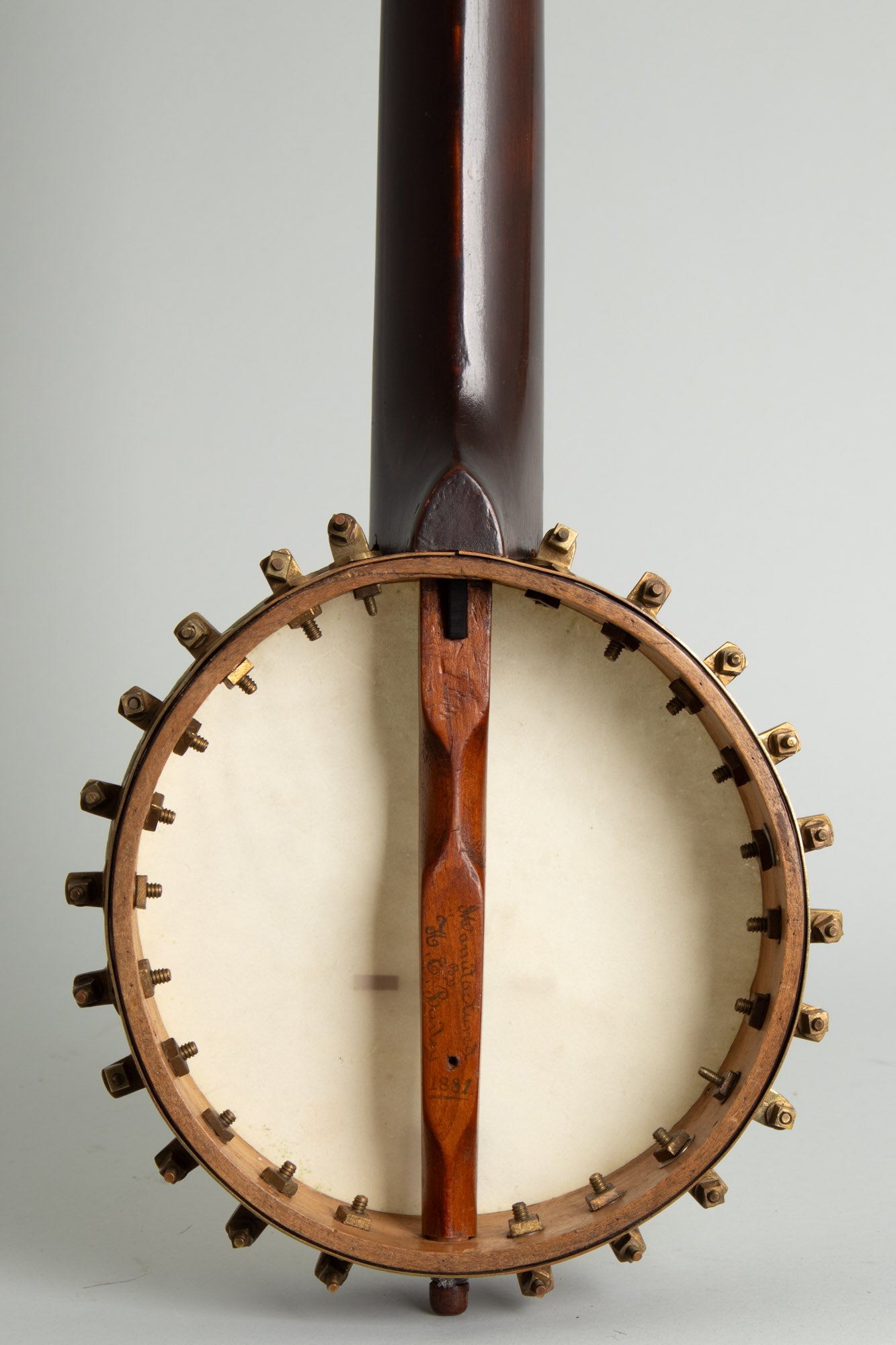 H.E. Bailey 5 String Fretless Banjo (1881)