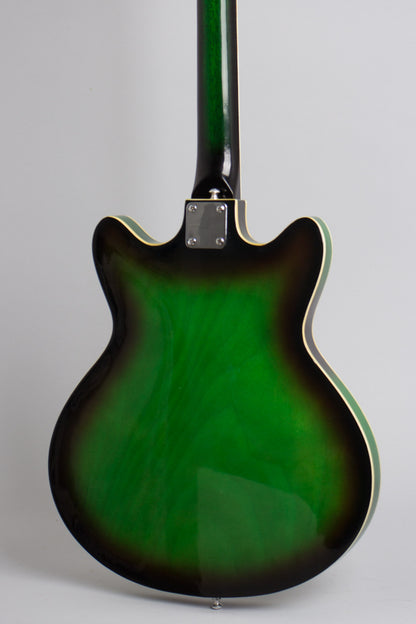 Kawai Decca Owned and Used by Elliott Sharp Thinline Hollow Body Electric Guitar (1967)