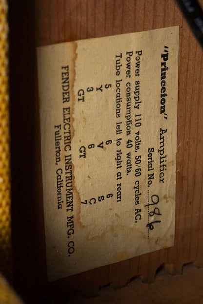 Fender Princeton Tube Amplifier (1948)