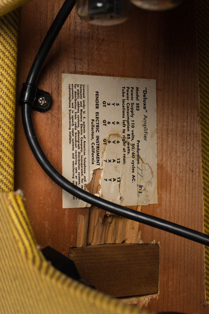 Fender Deluxe 5E3 Tube Amplifier (1958)