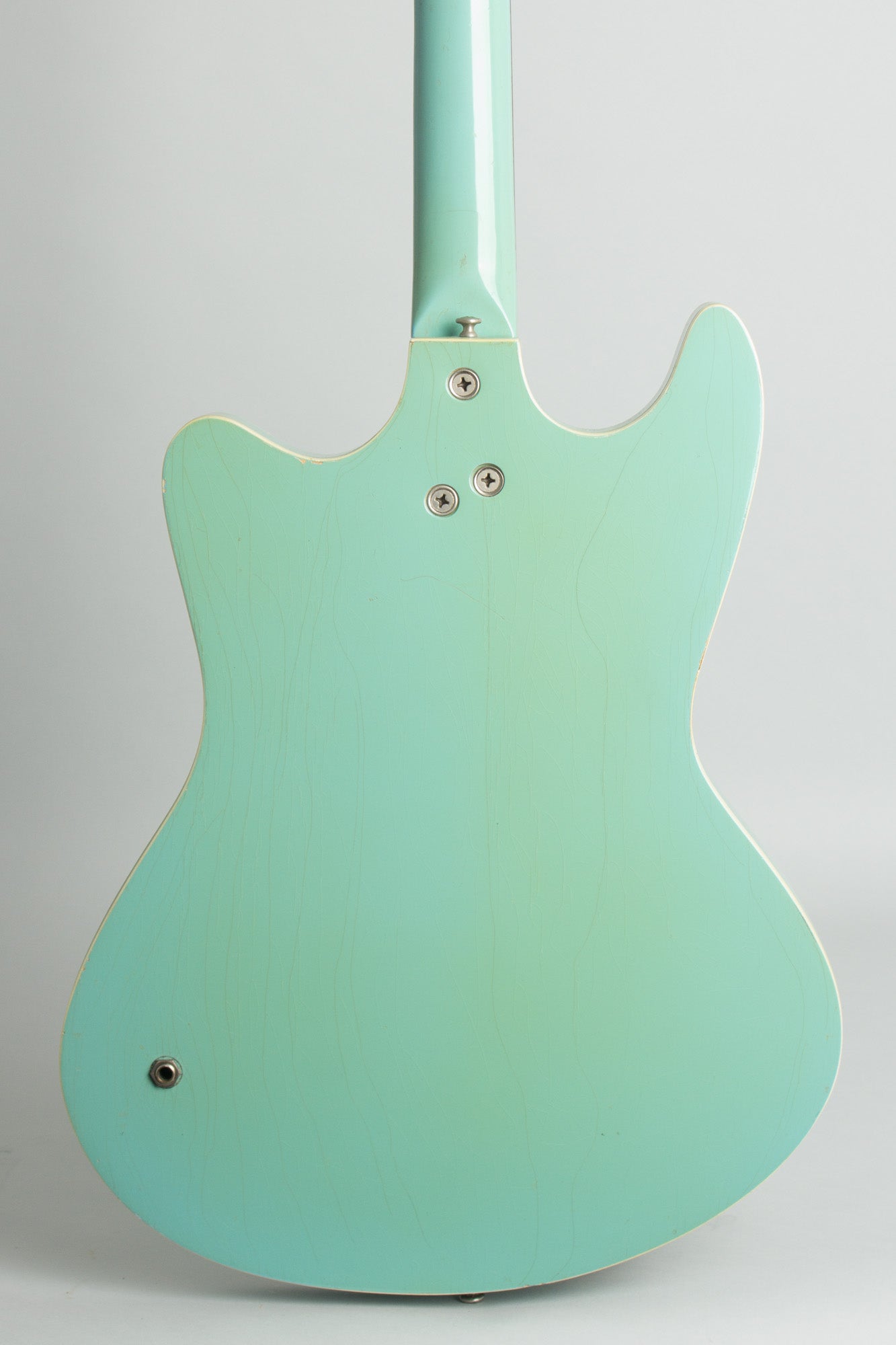 Kay Model K-5925 Semi-Hollow Body Electric Bass Guitar (1967)