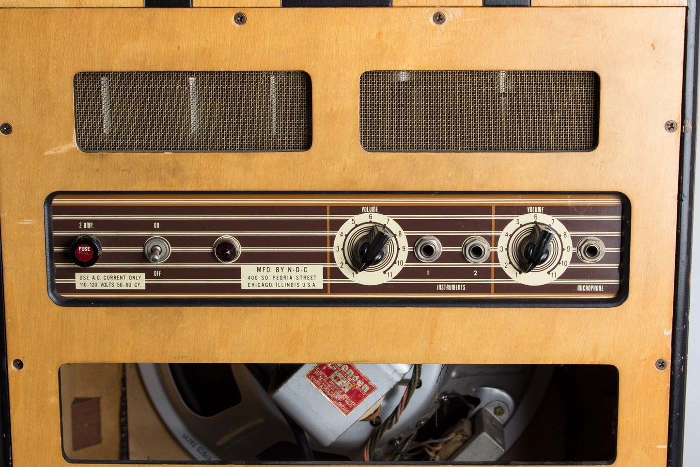 National Model 500 Tube Amplifier (1942)