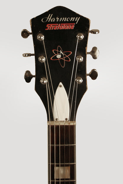 Harmony Stratotone Jupiter H-49 Semi-Hollow Body Electric Guitar (1959)